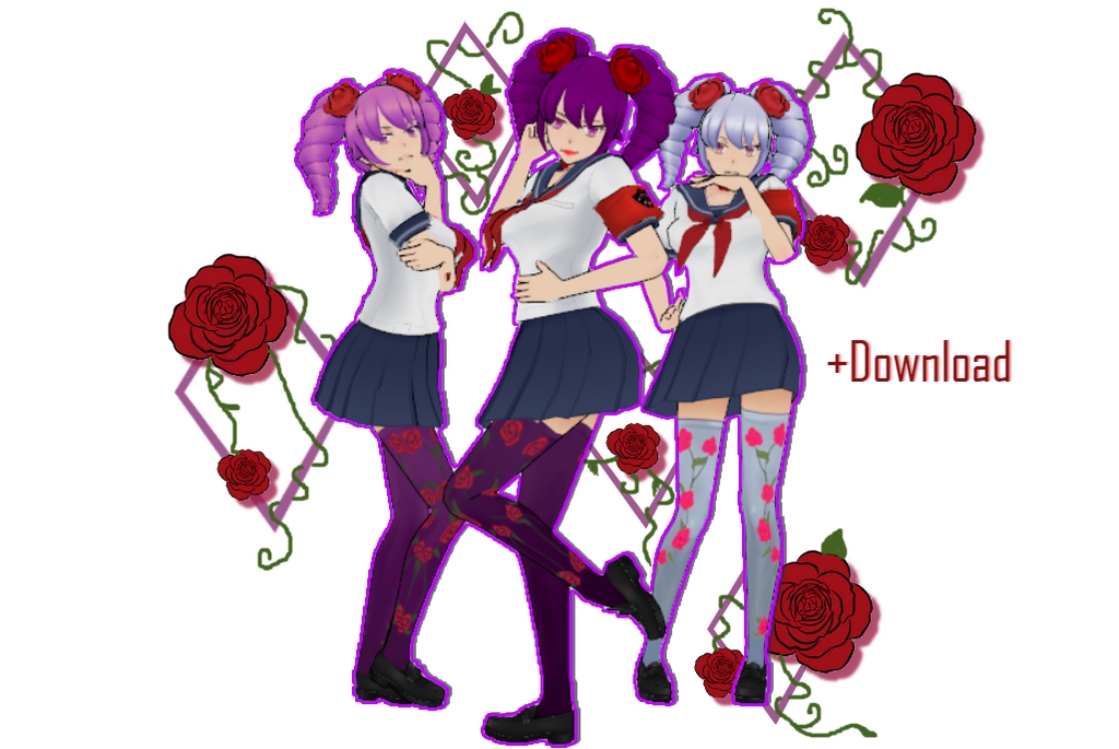 Kizana (Yandere Simulator) - Kizana Sunobu Pack - DL by YanX20 on DeviantArt
