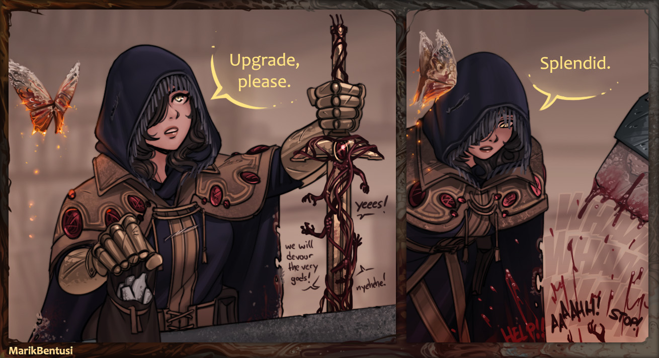 little Elden Ring comic by MarikBentusi on DeviantArt