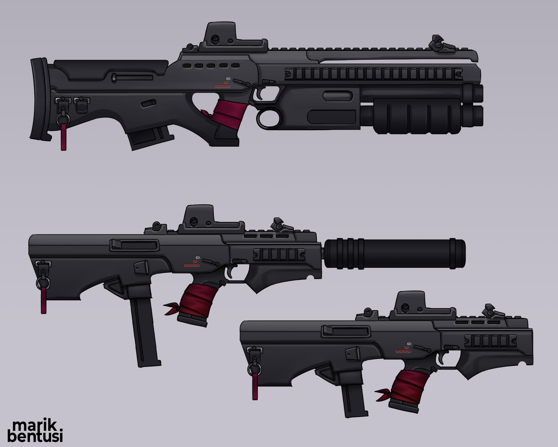 Holy Rifle Deviantart Teija Rifle Take 2 by MarikBentusi on DeviantArt