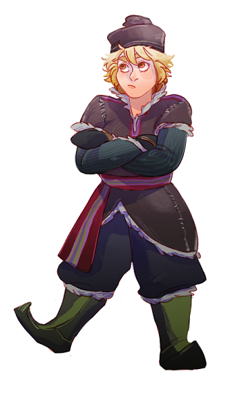 Kristoff genderbend