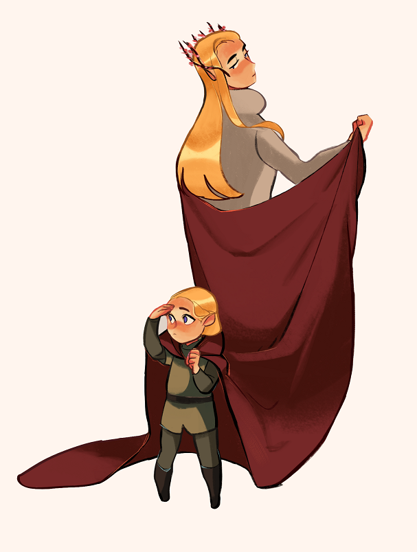 Thranduil and Legolas