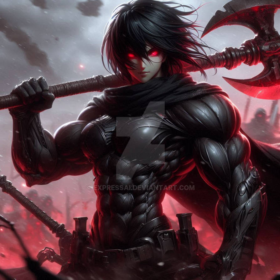 Crimson Ripper Crimson Reaper by ExpressAI on DeviantArt