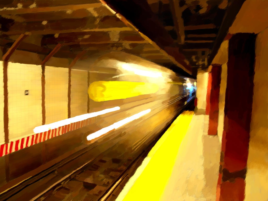 Deviantart R46 F Train The R train by operationillusion on DeviantArt