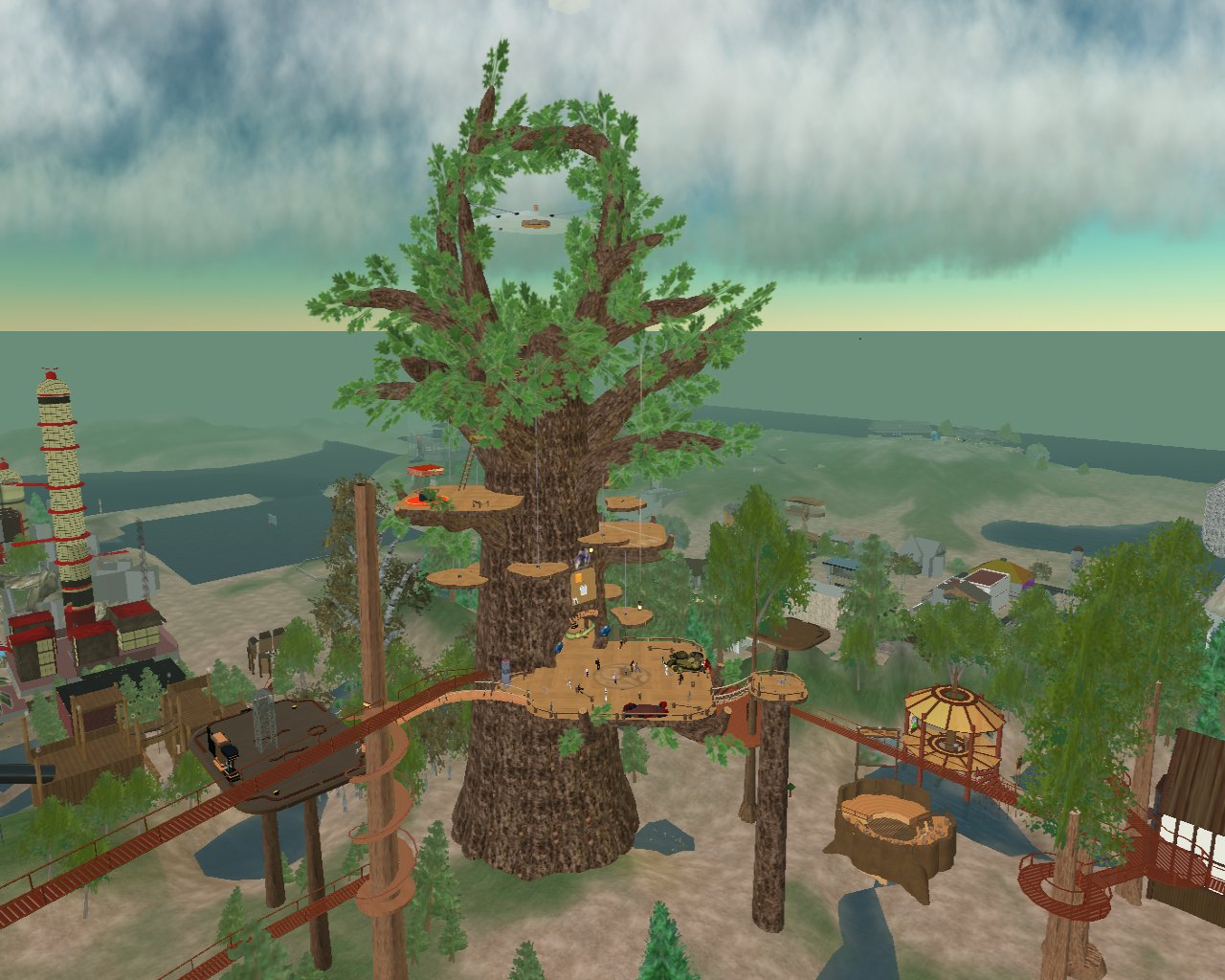 Luskwood's 4th Birthday Tree