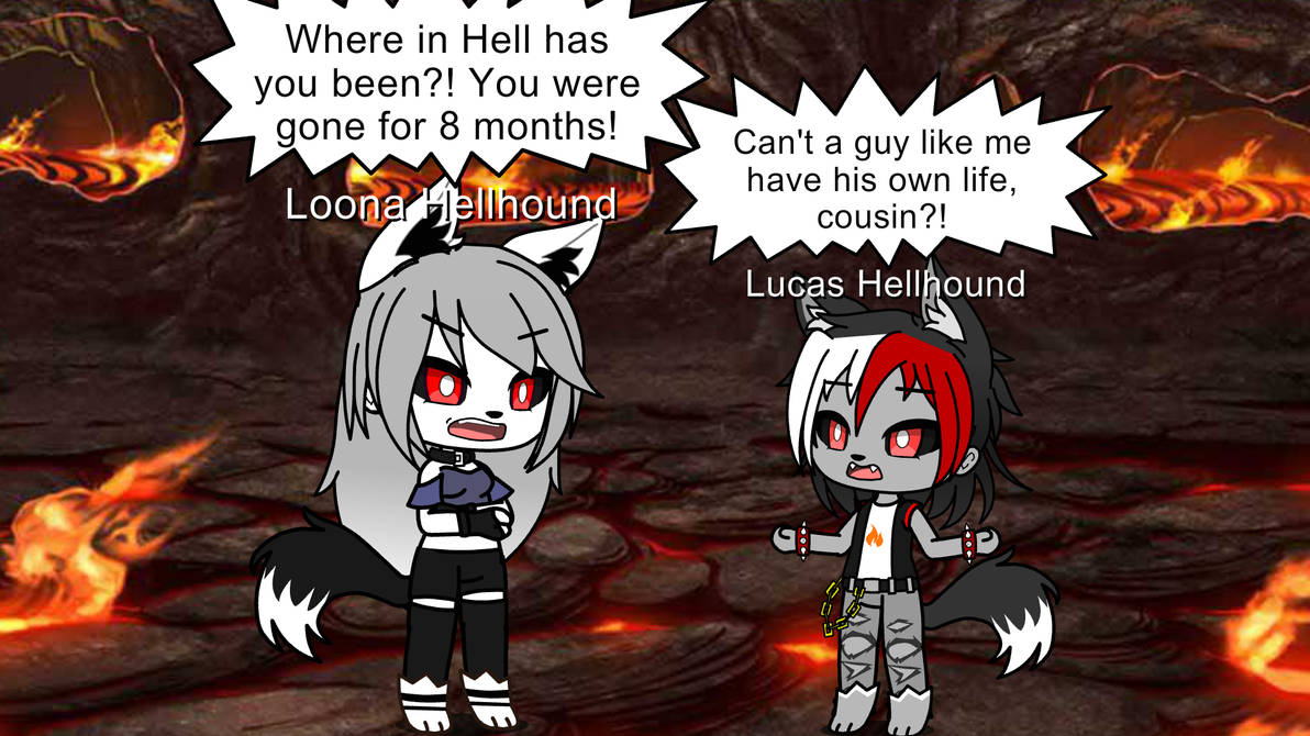 Loona Confronts Her Younger Cousin Lucas By DJStorm12 On DeviantArt loona-confronts-her-younger-cousin-lucas-by-djstorm12-on-deviantart