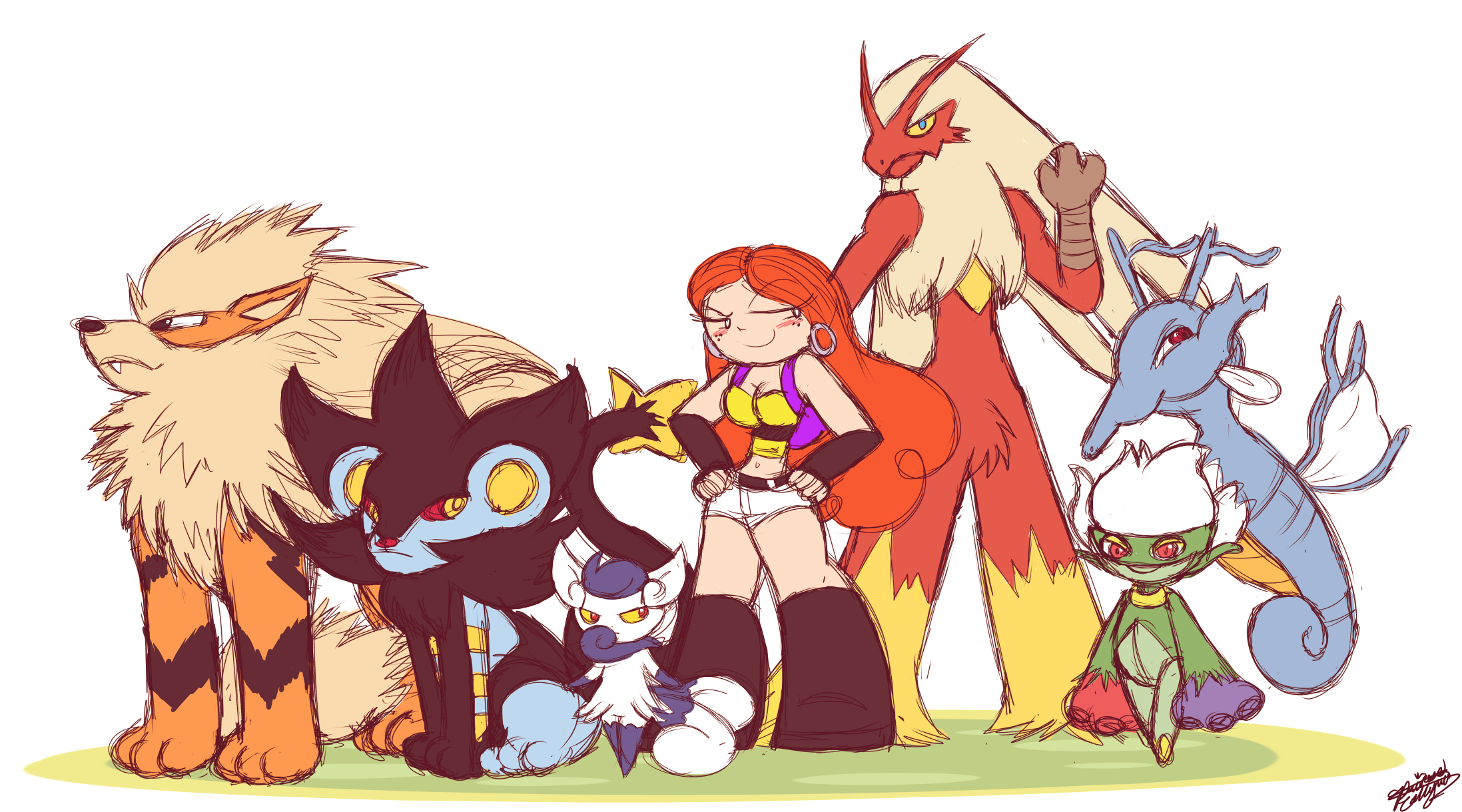 CM: Princess and Her Pkmn Team