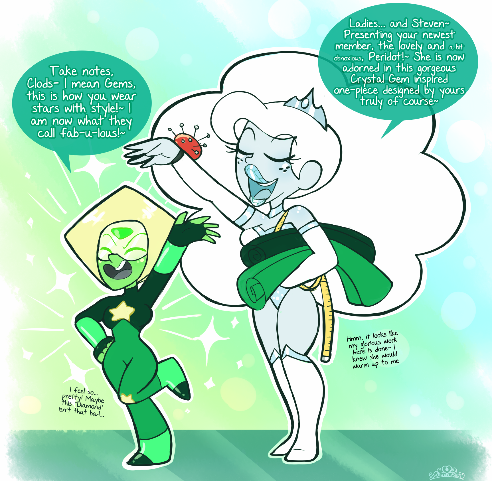 Peridot's New Outfit