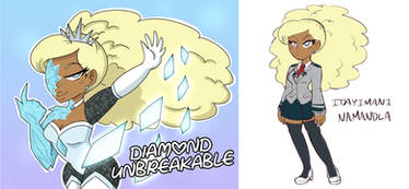 MHA OC: Idayimani aka Diamond Unbreakable