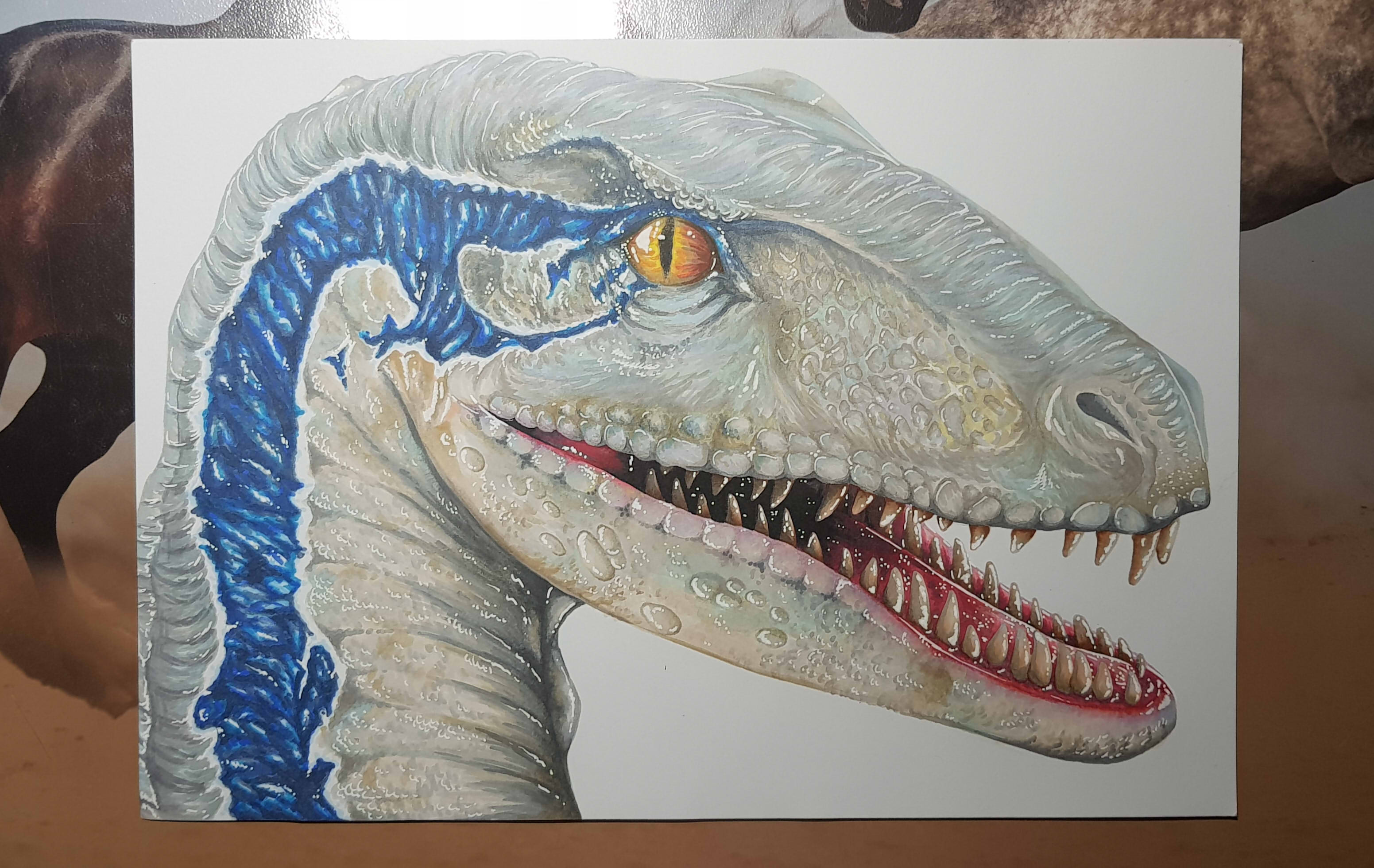 Jurassic World Velociraptor Blue By Blackmare56 On Deviantart Jurassic World Velociraptor Blue By Blackmare56 On Deviantart