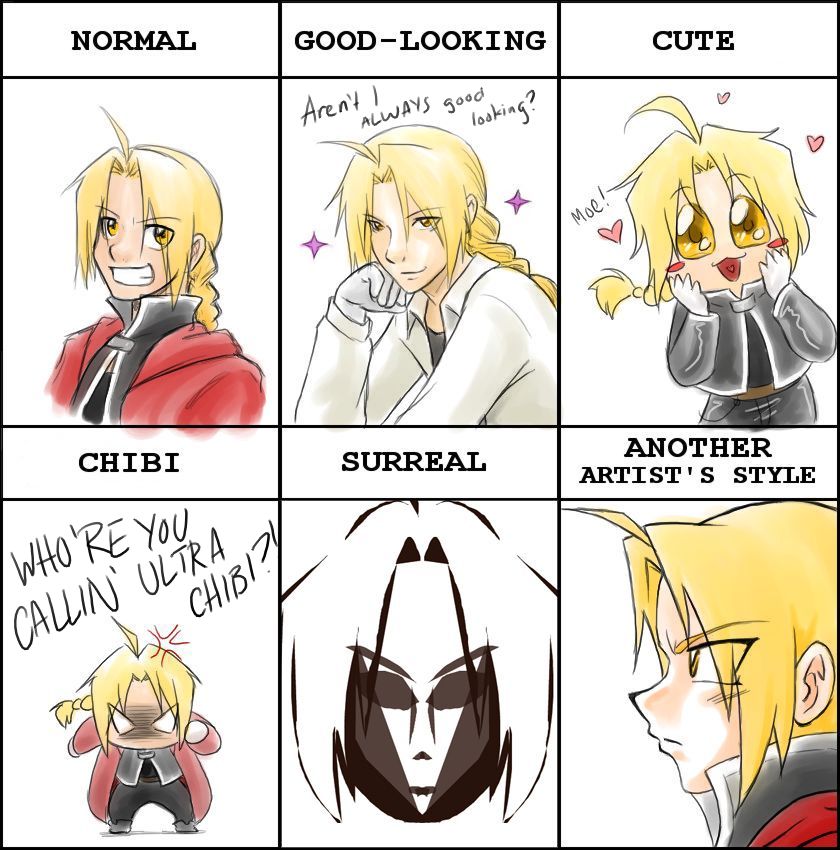 Fullmetal alchemist brotherhood manga funny by S-hort-Elric on DeviantArt