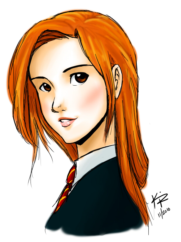 Ginny Weasley by kra on DeviantArt