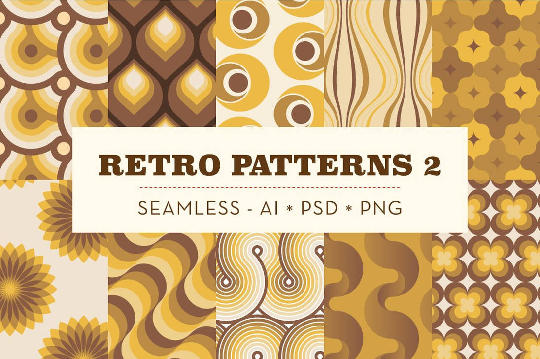 Retro Patterns 2 by nabehuti36 on DeviantArt