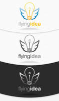 Flying Idea Logo Template