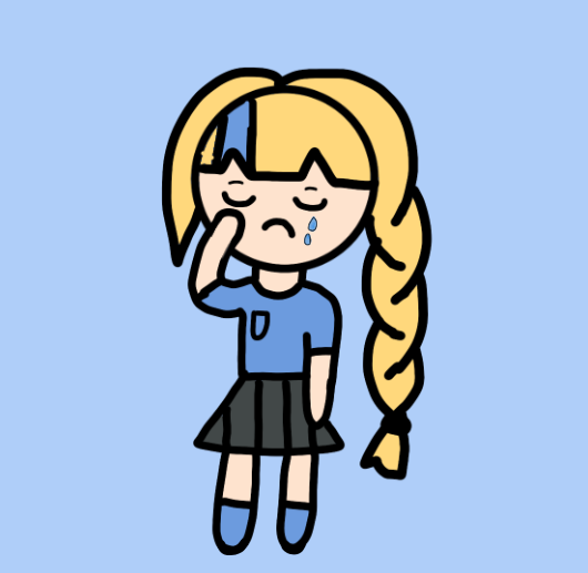 Me as a sad cartoon character by KateScribbles on DeviantArt Me as a sad cartoon character by KateScribbles on DeviantArt