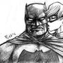 Batman and Robin scetch