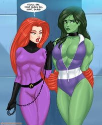 Medusa and She-hulk