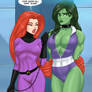 Medusa and She-hulk
