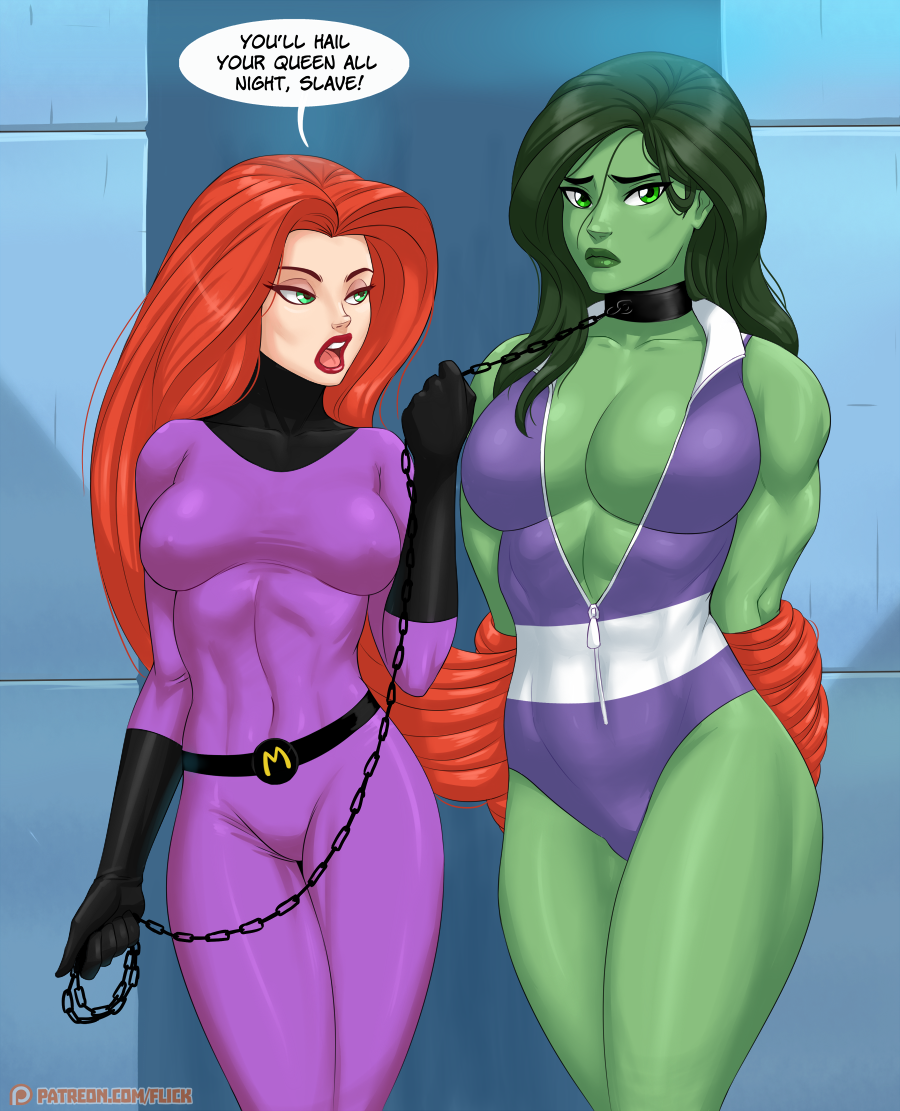 Medusa and She-hulk