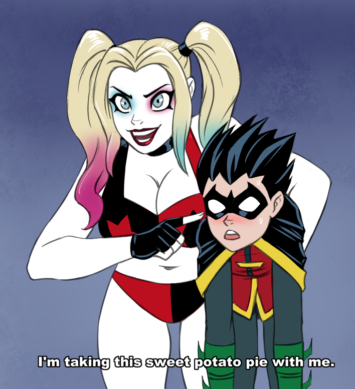 Harley and Robin by Flick-the-Thief on DeviantArt