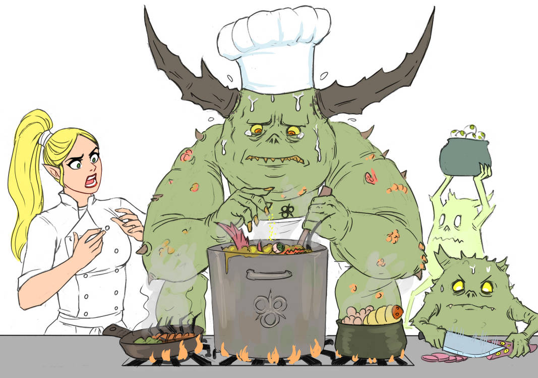 Cooking by Flick-the-Thief on DeviantArt