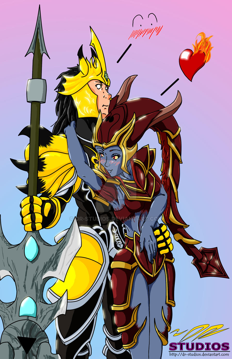 Jarvan Iv And Shyvana By Dr Studios On Deviantart Jarvan Iv And Shyvana By Dr Studios On Deviantart