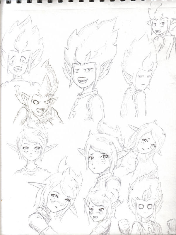 Wakfu Doodles May 2012 by hiryurhys on DeviantArt