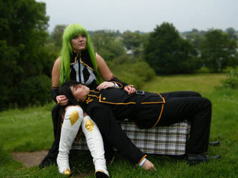 CC and Lelouch, Take a rest