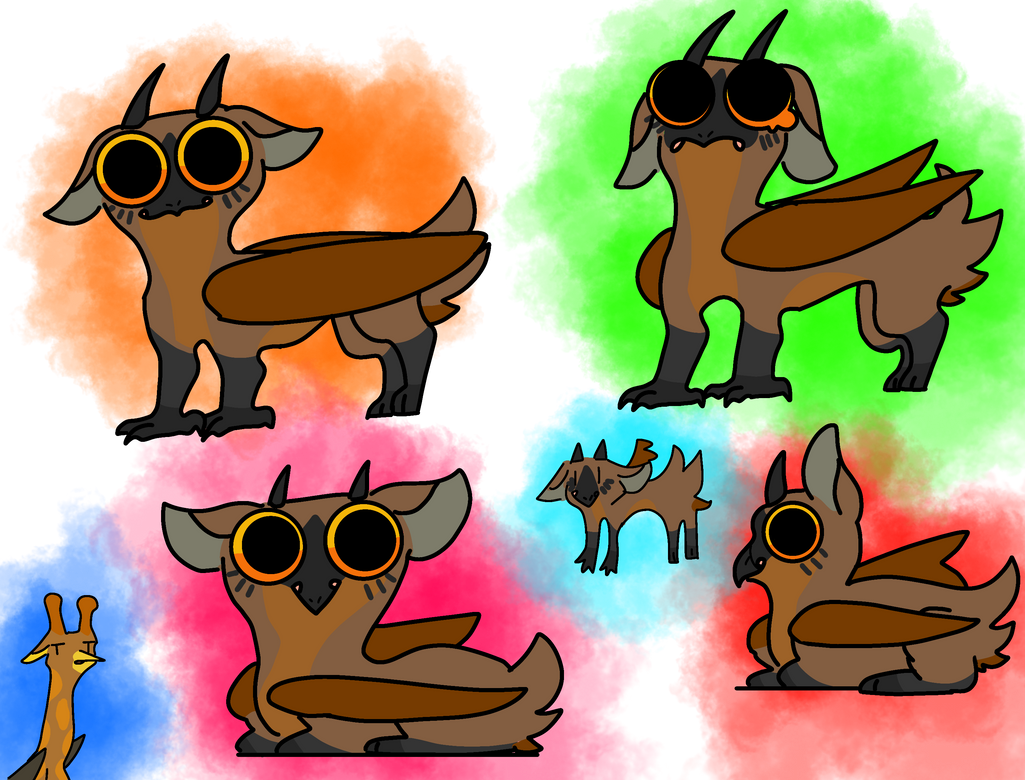 Okapi doodles by IndiDragon43453 on DeviantArt