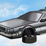 DeLorean Volador