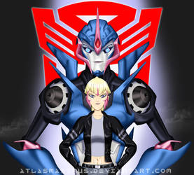 Transformers Prime Arcee by MylesAnimated on DeviantArt