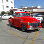 1949 Red Custom Chevy Truck