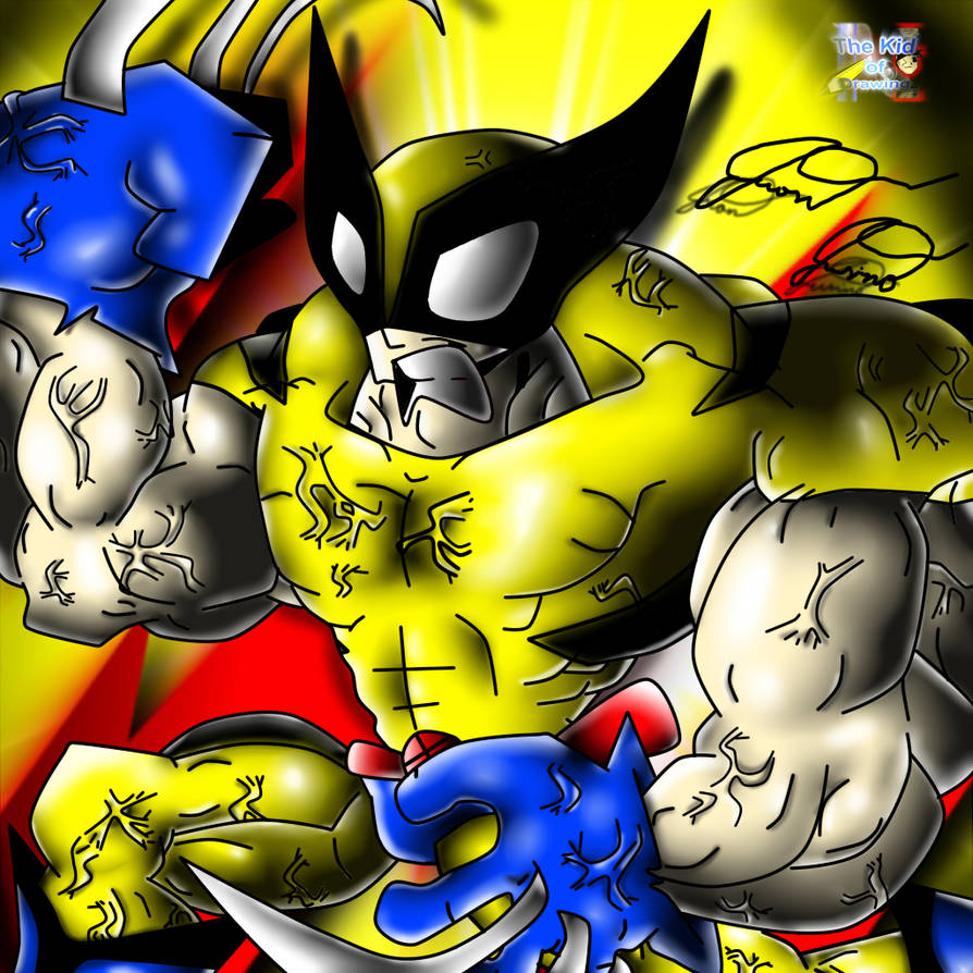 Wolverrine Cartoon Wolverine Cartoon Complete by TheKidOfDrawing on DeviantArt