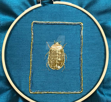 Goldwork Scarab