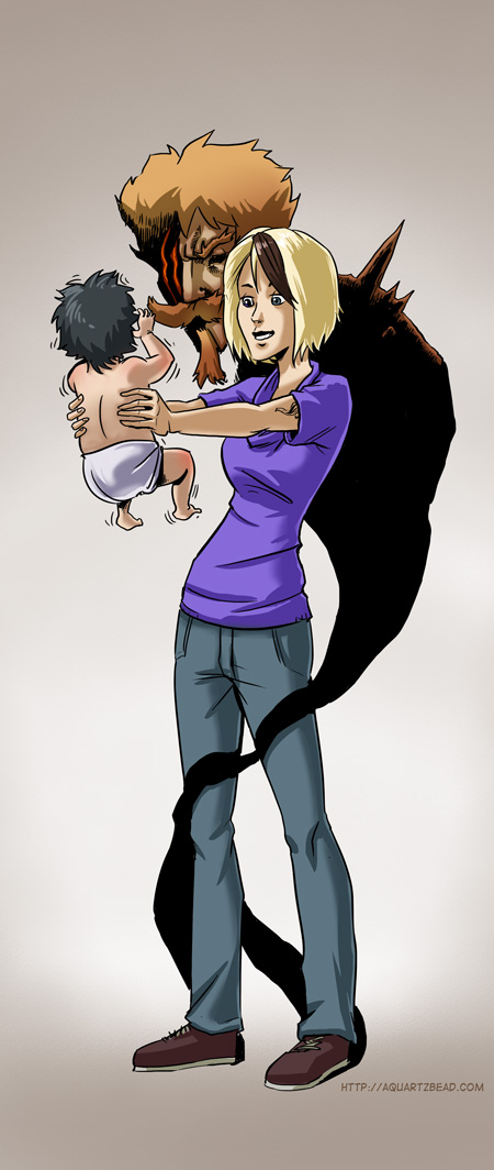 Celebrating new babies by myszowor