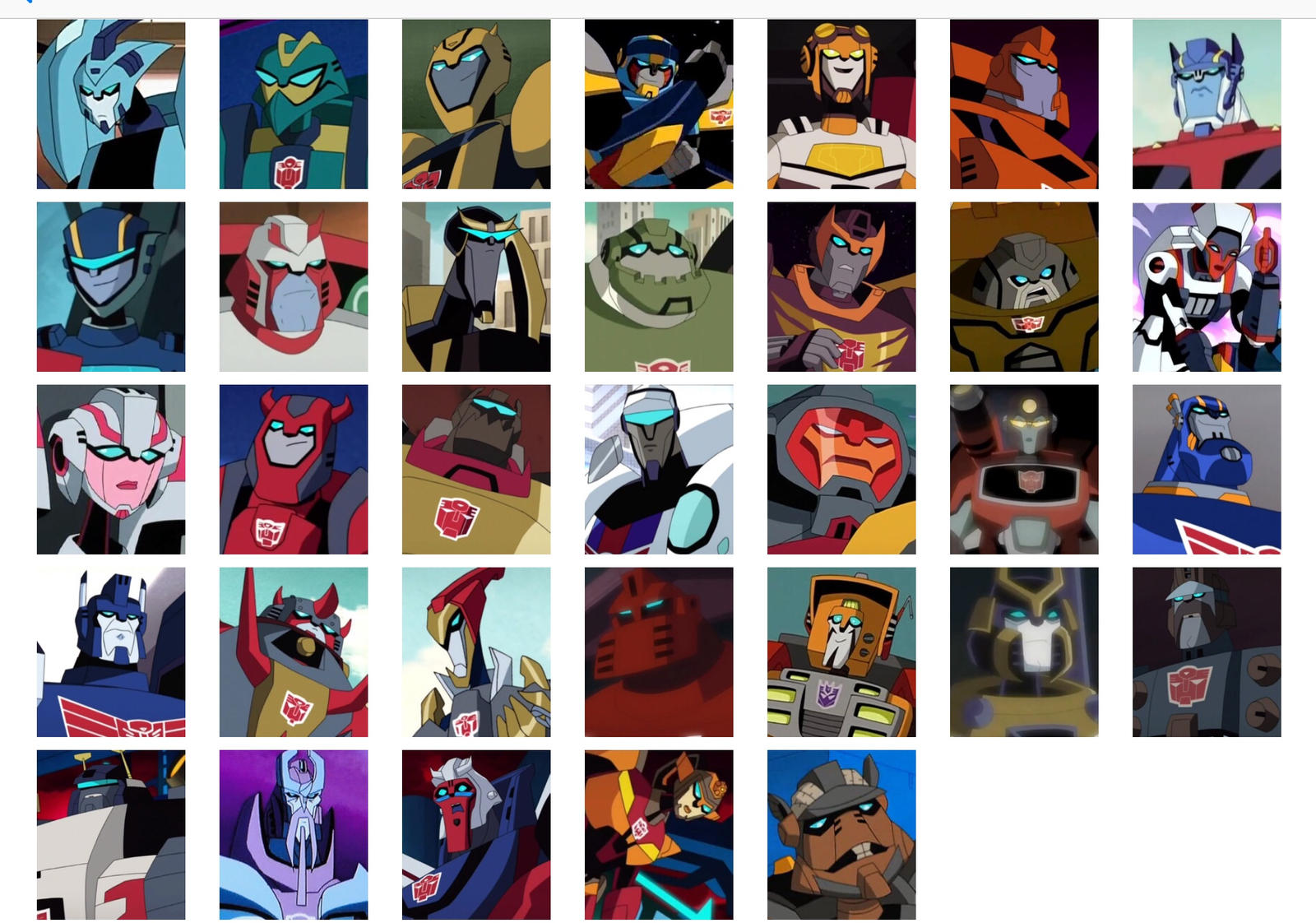 Transformers Animated Autobots by MegamanTai2053 on DeviantArt