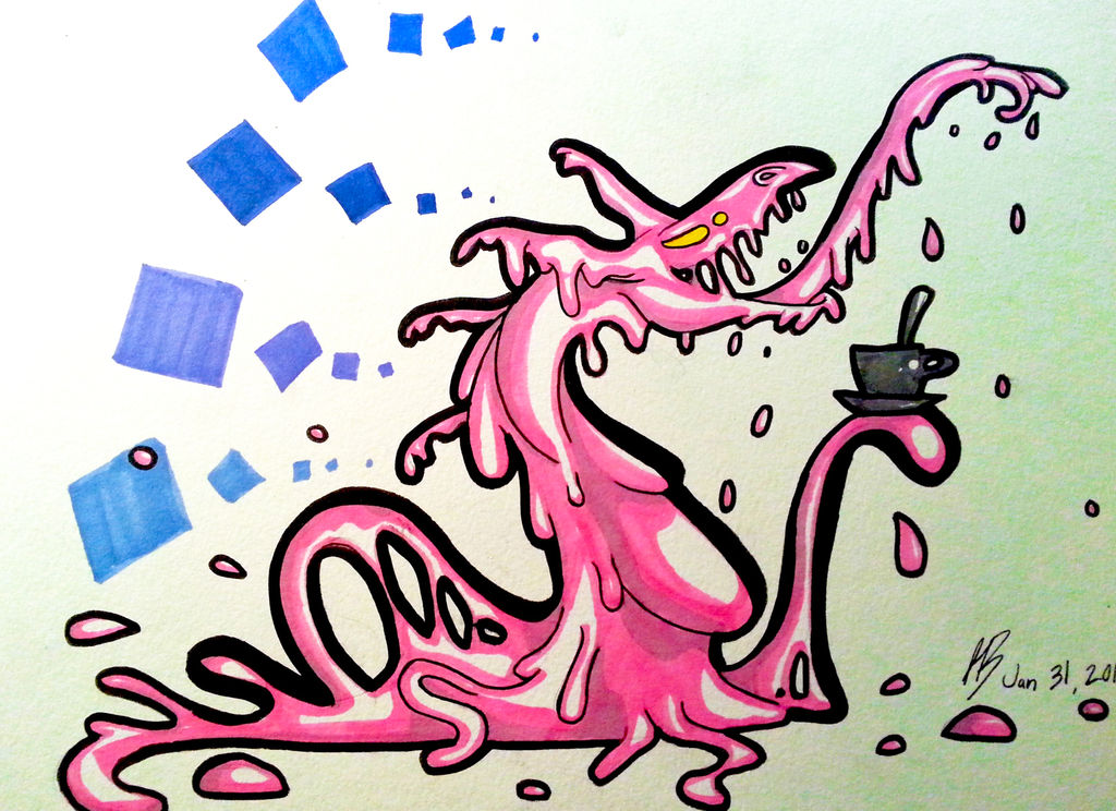 Goofy Exploding Dragon Goo Dragon by DracoPhobos on DeviantArt