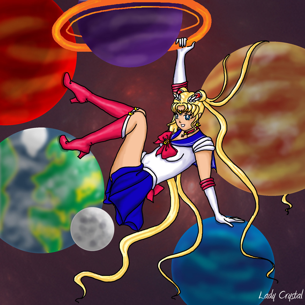 Sailor Moon In the Planets