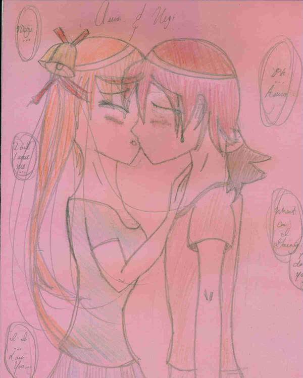 Asuna and Negi