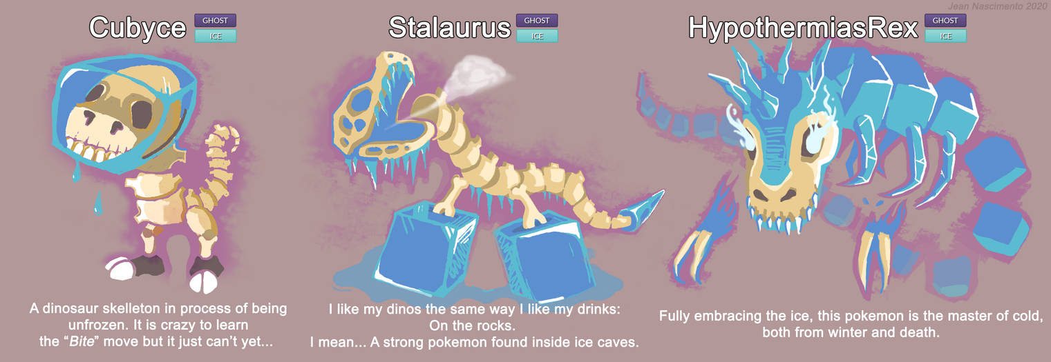 My Pokedex #14 Cubyce Stalaurus HypothermiasRex