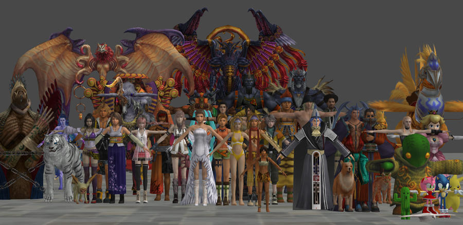 3D models by twinlightownz on DeviantArt