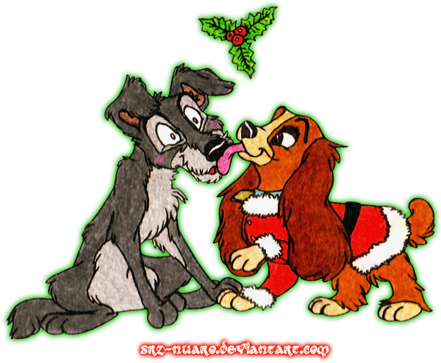 Lady and the Tramp Kiss by Almalphia on DeviantArt
