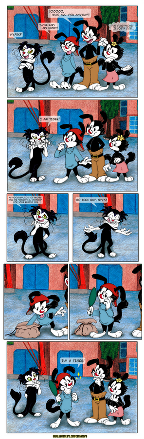 Animaniacs and Tiger Comic: First Meeting.