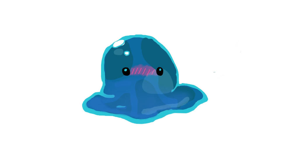 Puddle Slime by navybluechilipeppers on DeviantArt