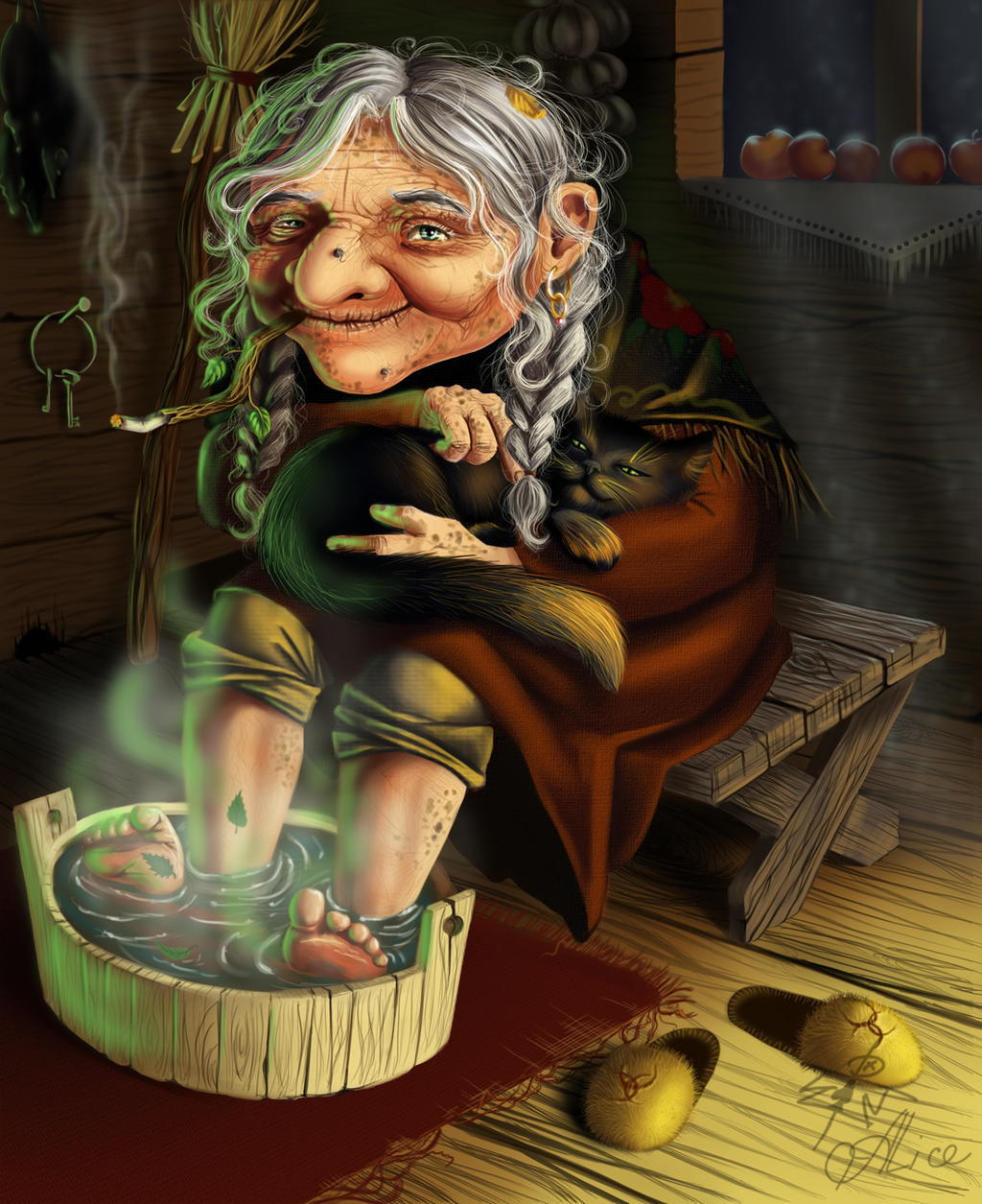 Baba Yaga by AliceSad