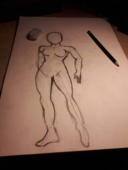 The Human Female Sketch