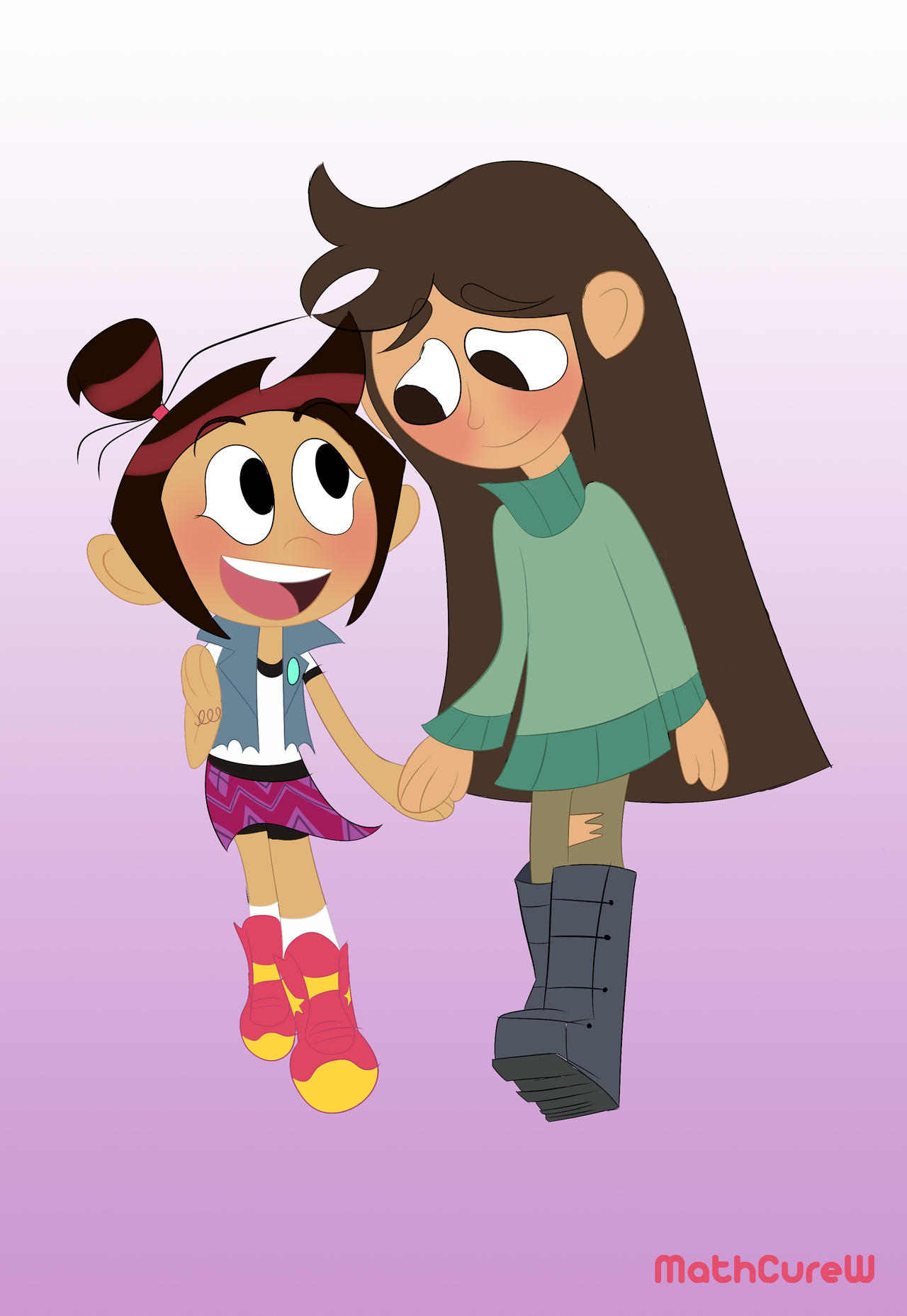 Molly McGee and Libby by MathCureW on DeviantArt