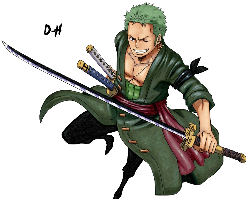 Zoro (Kyutoryu) - Render by D4rkawaii on DeviantArt