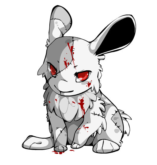 Bloody Bunny And Dark Rabbit Child Bloody Rabbit by spacebunny1 on ...