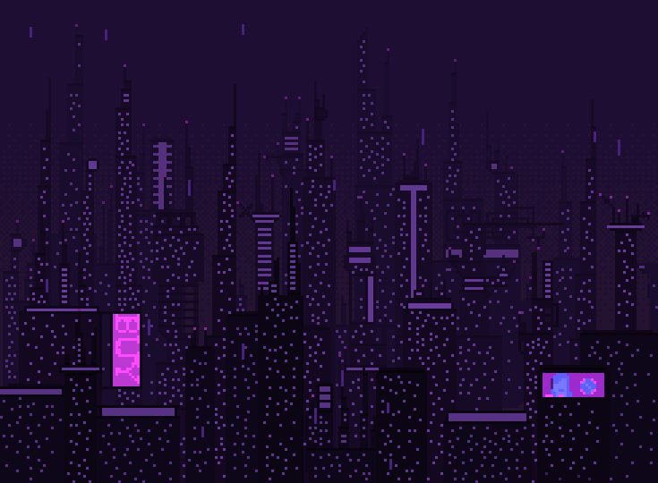Cyberpunk Skyline by TheShampoocat on DeviantArt