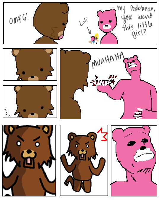 Pedobear and Gloomy